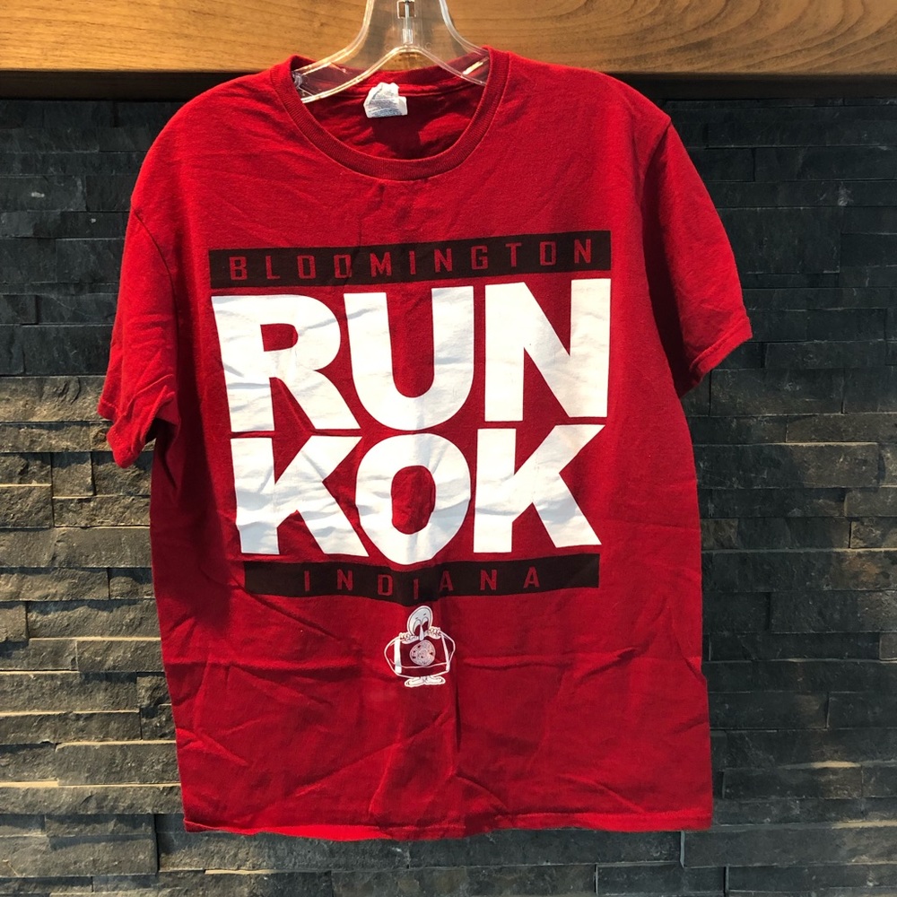 Kilroy’s on Kirkwood KOK Bloomington Indiana Graphic Tee Red IU Bar Shirt Medium